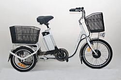 Spirit tříkolka, elektro kolo bílá 13Ah